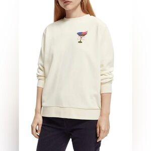 Scotch & Soda Martini Crewneck Sweatshirt